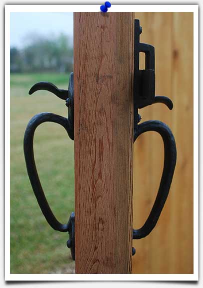 thumblatch for wood gates