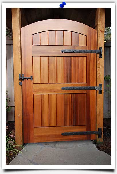 wood gate hardware